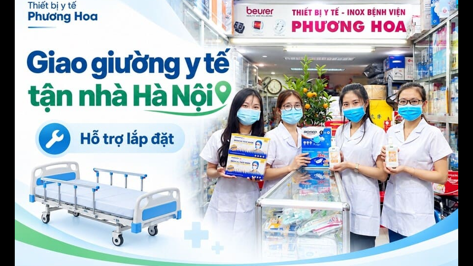 Địa chỉ giao giường y tế tận nhà Hà Nội có hỗ trợ lắp đặt